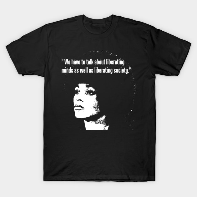 ANGELA DAVIS T-Shirt by truthtopower